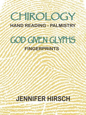 cover image of Chirology Hand Reading Palmistry
